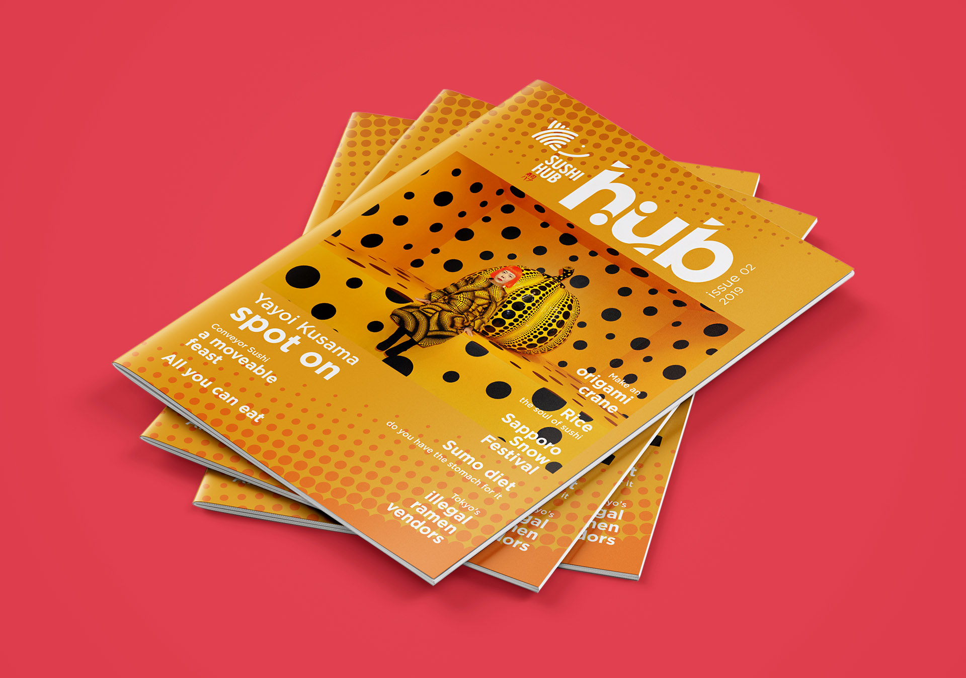 The Hub magazine cover issue 2